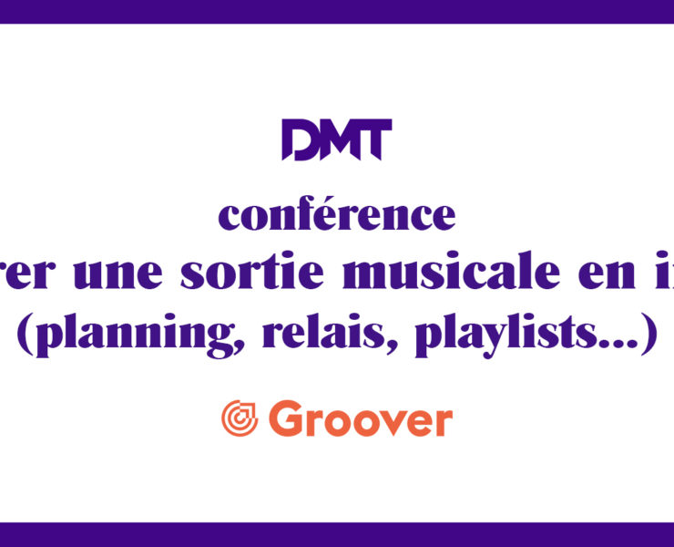 gérer une sortie musicale groover newtone