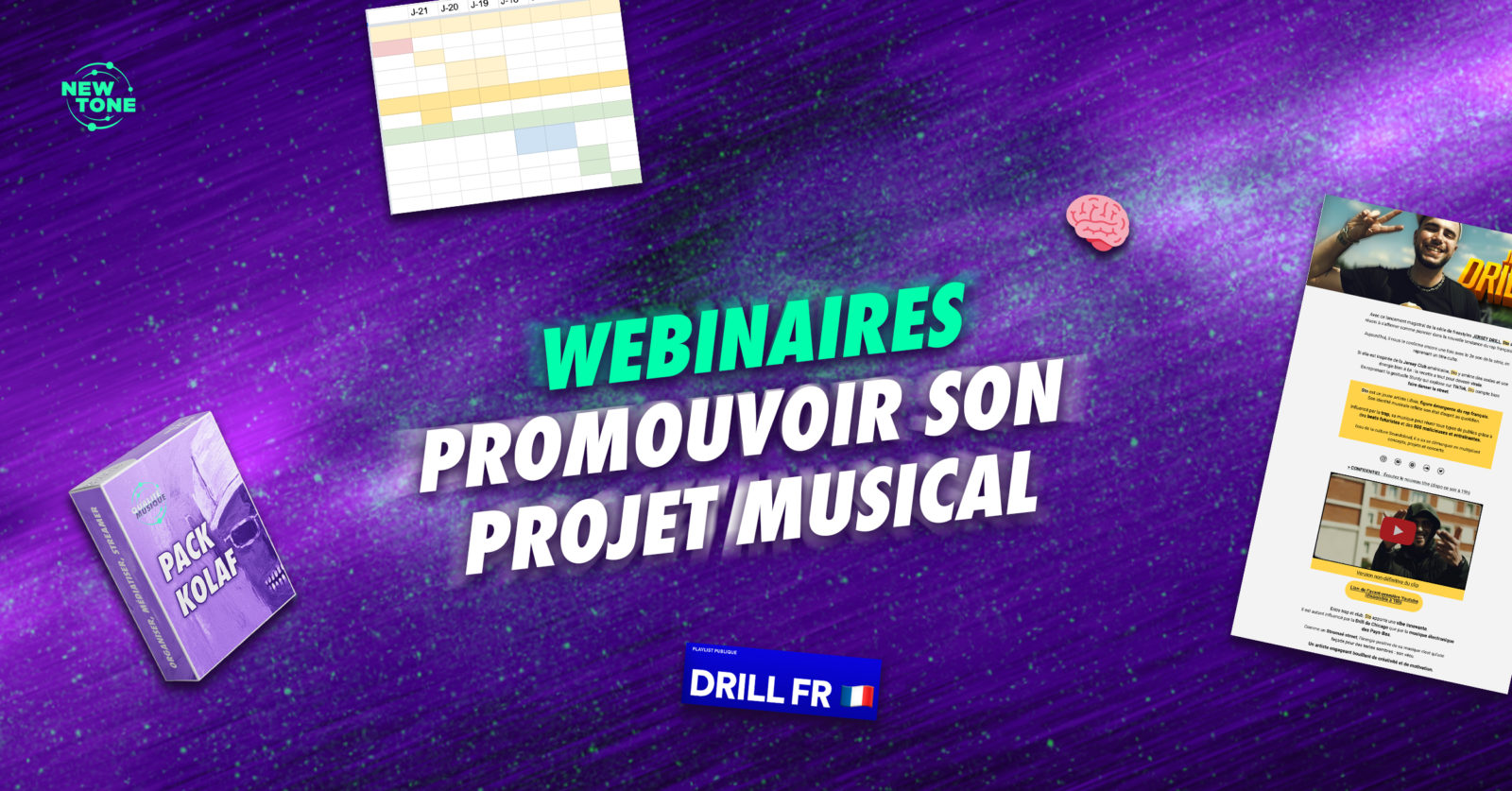 webinaire promouvoir sa musique newtone